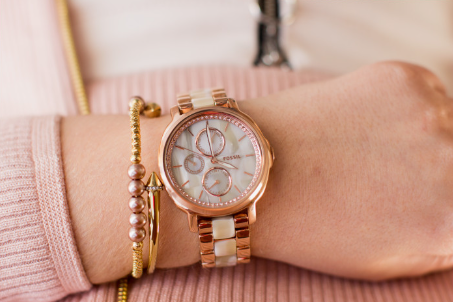 rose gold watch